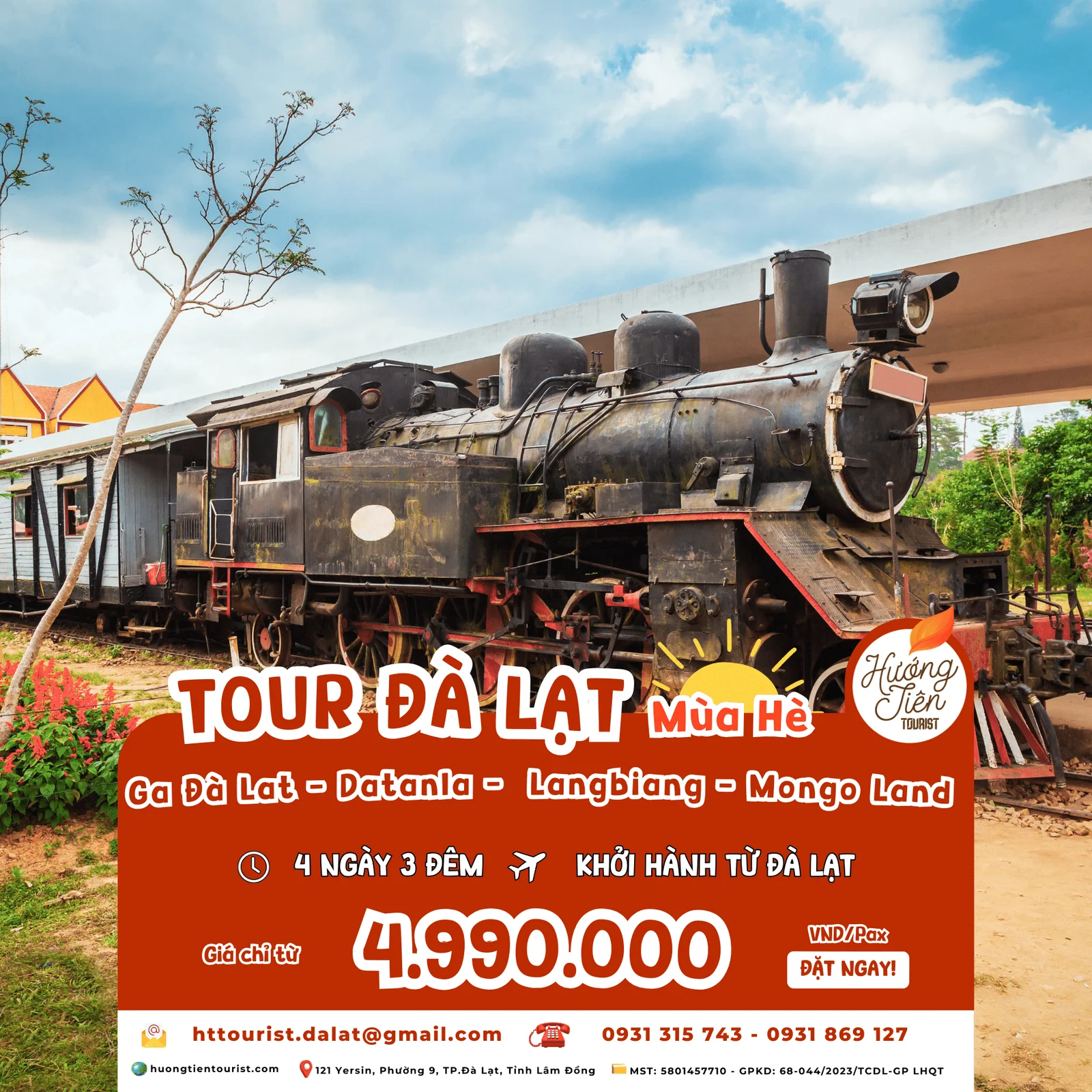 tour đà lạt 4 ngày 3 đêm