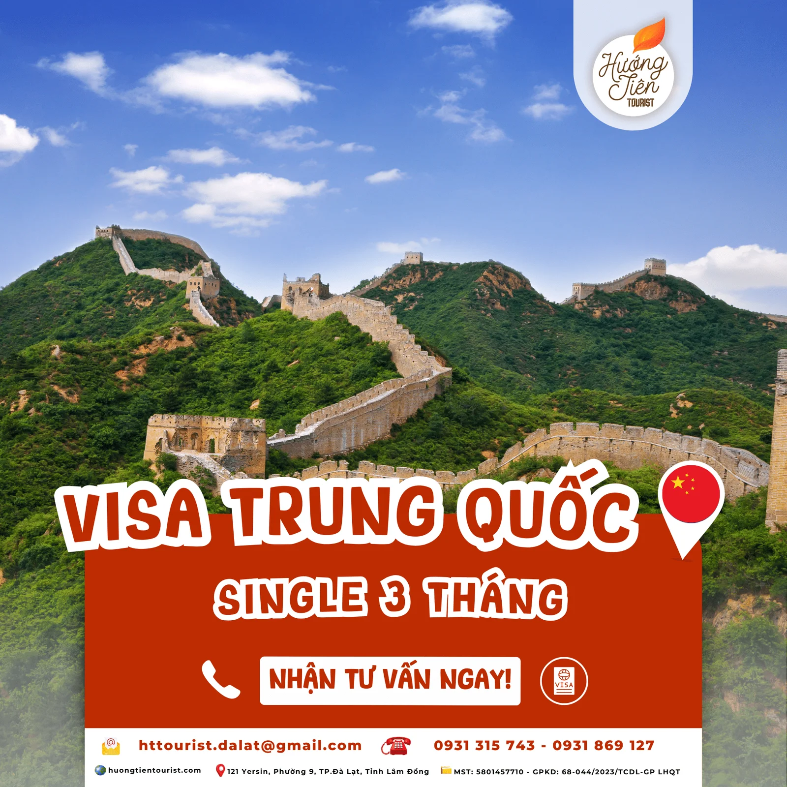 dịch vụ visa trung quốc