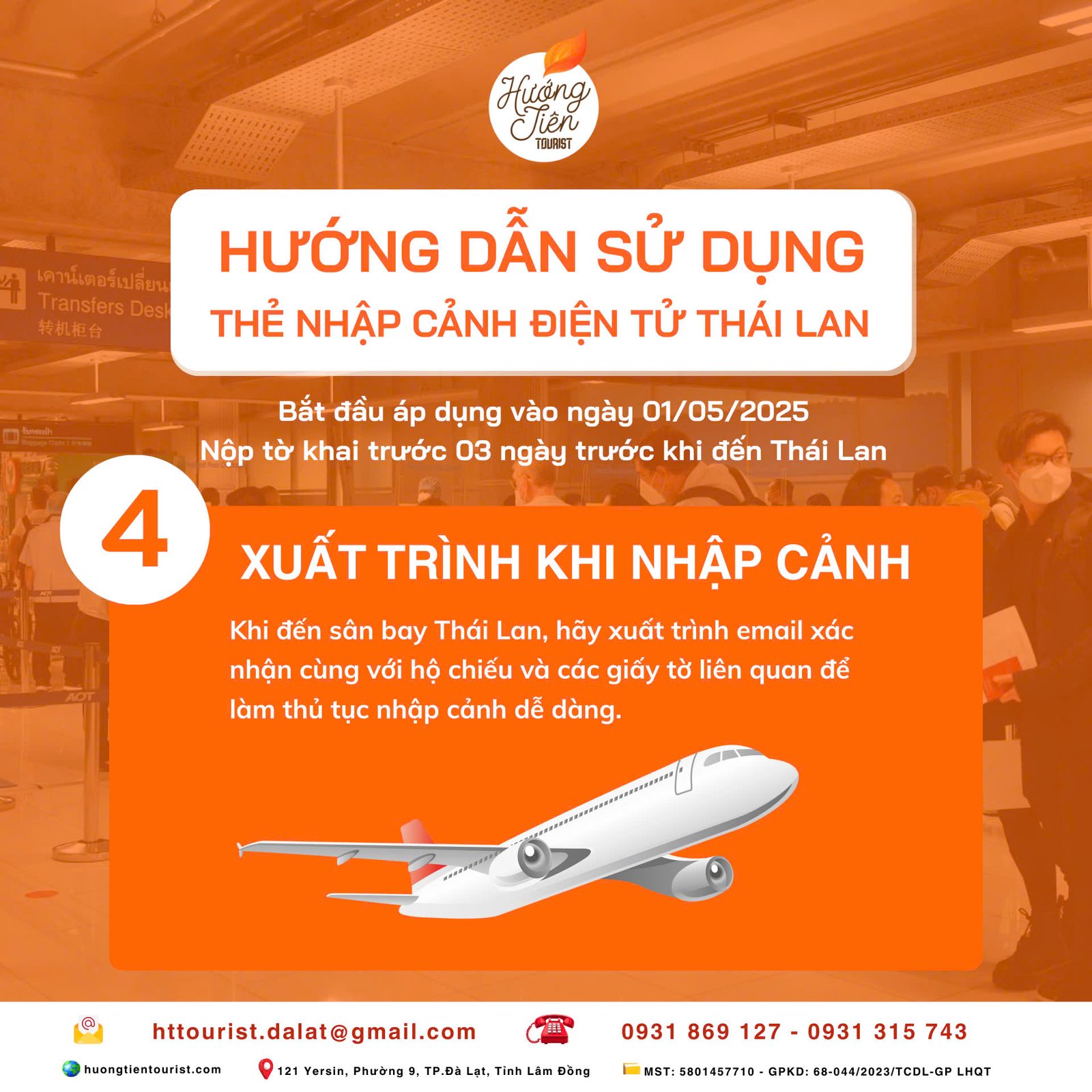 hướng dẫn khai báo nhập cảnh thái lan mới nhất 2025