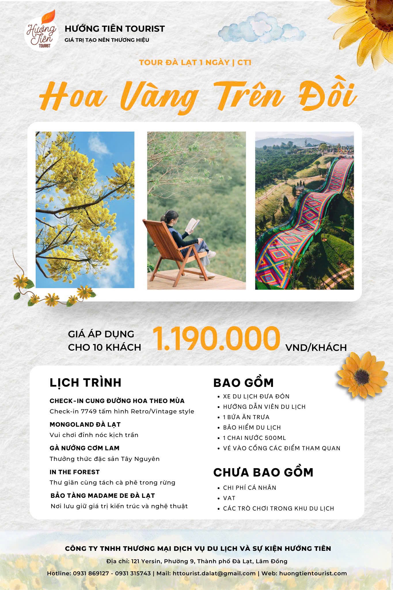 tour đà lạt 1 ngày